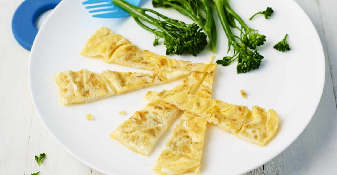 Omelette for babies Egg Recipes British Lion Eggs